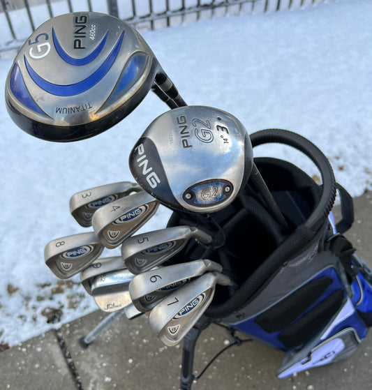 PING Golf Set + NEW BAG