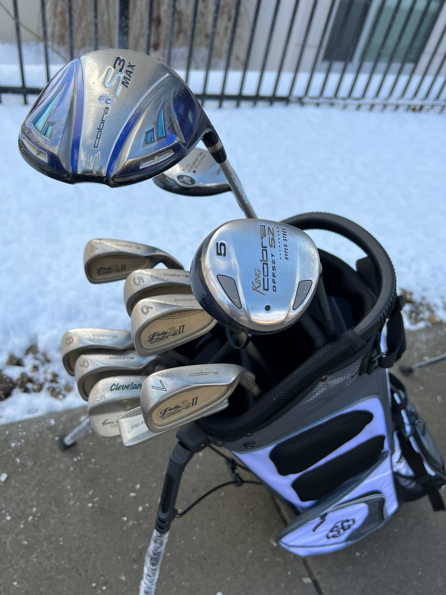 Women's King Cobra Golf Set + NEW BAG