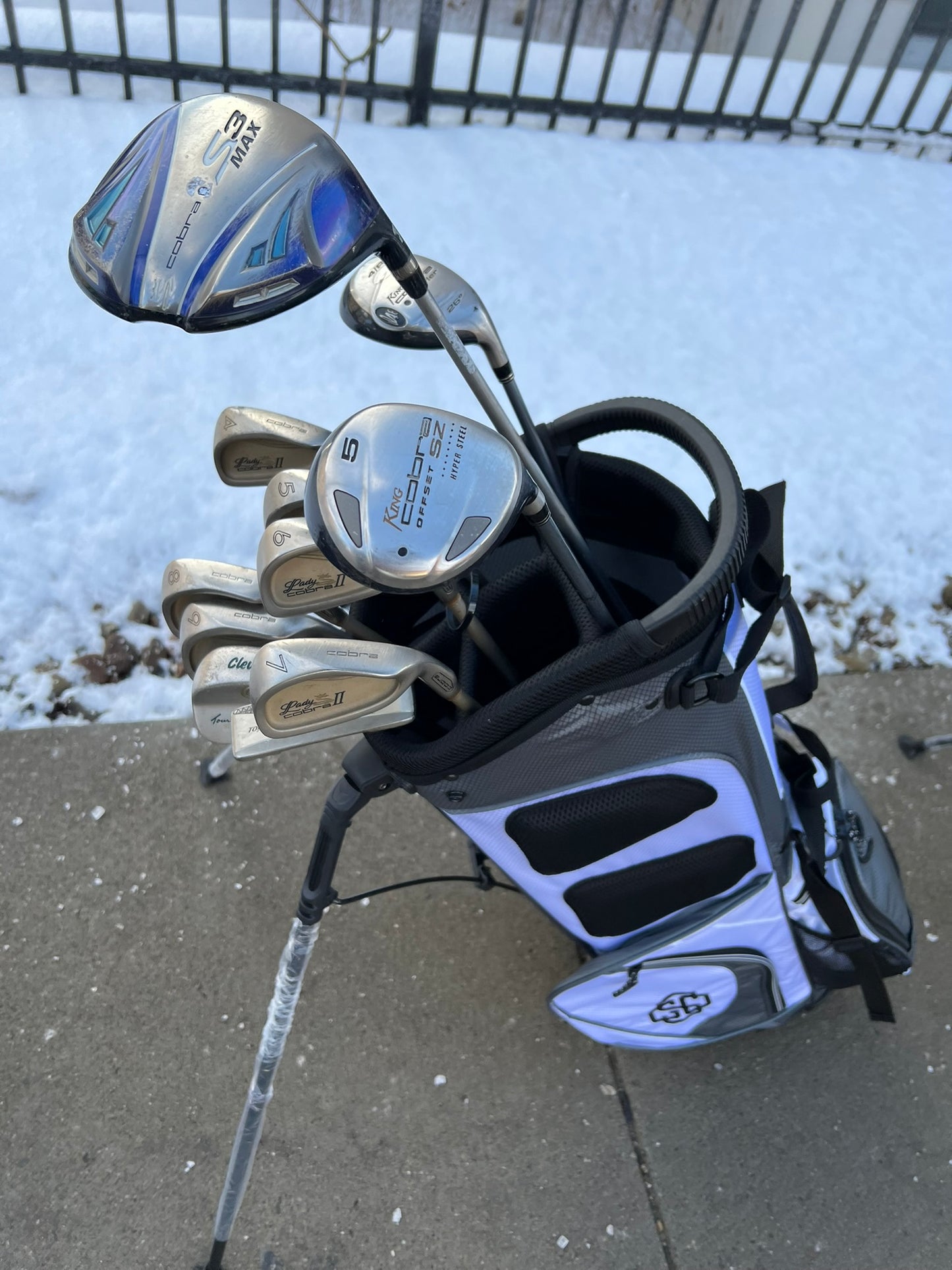 Women's King Cobra Golf Set + NEW BAG