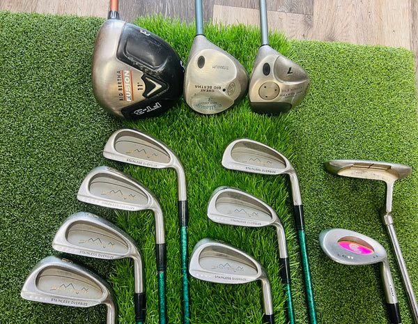 Complete Golf Set - Titleist, Top Flite - Mixed Set - NO BAG