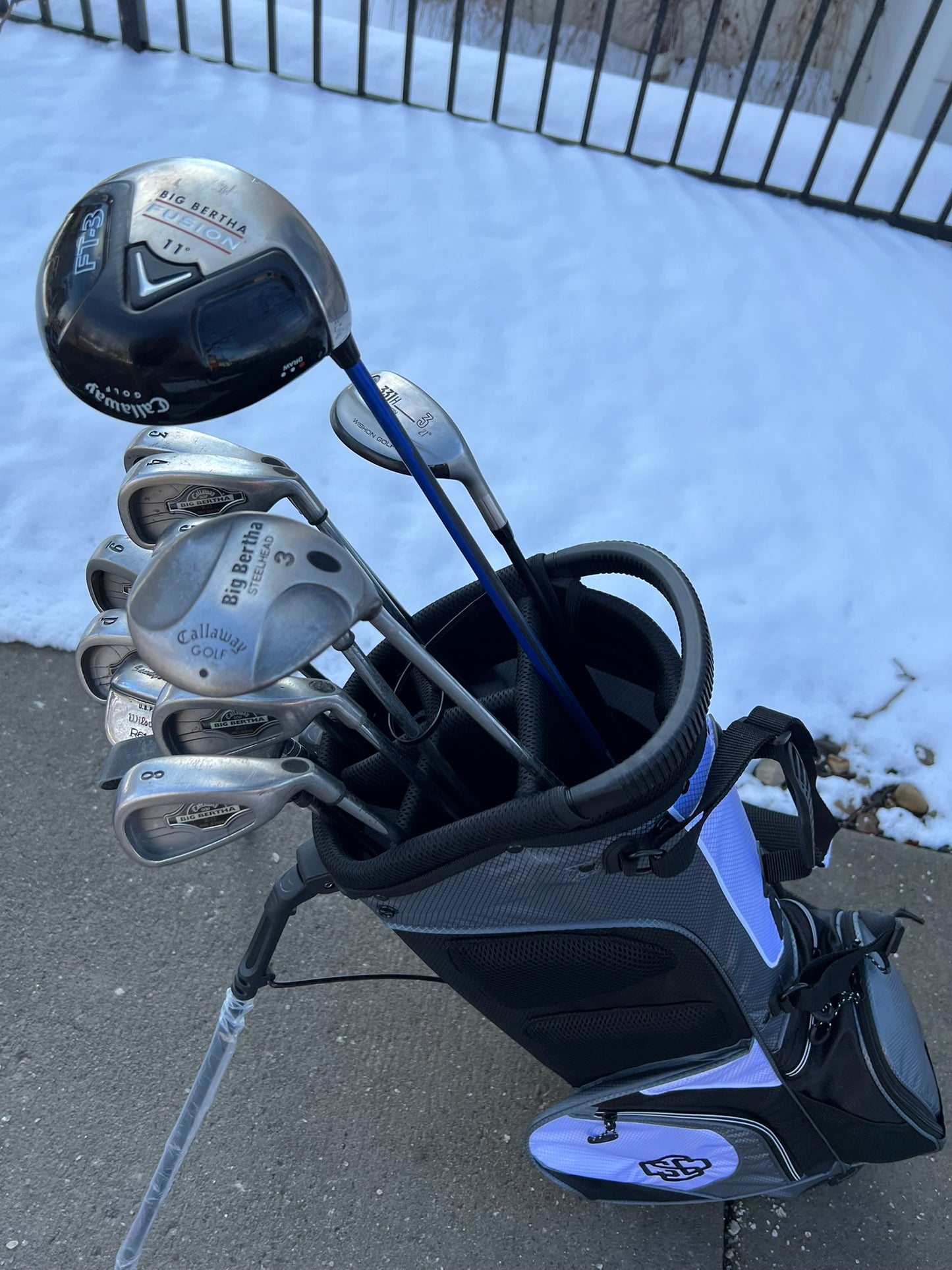 Callaway Big Bertha Golf Set + NEW BAG