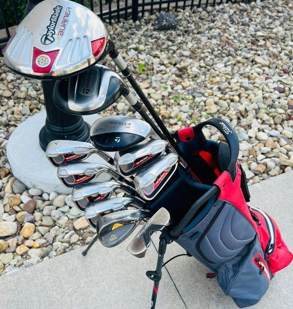 +1/2" Long - TaylorMade Golf Set + Bag