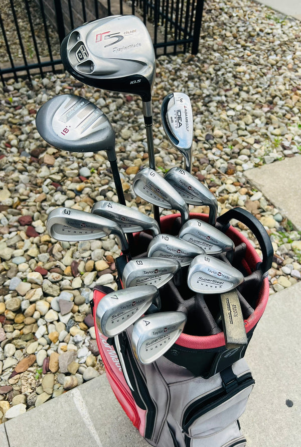TaylorMade Golf Set + Bag