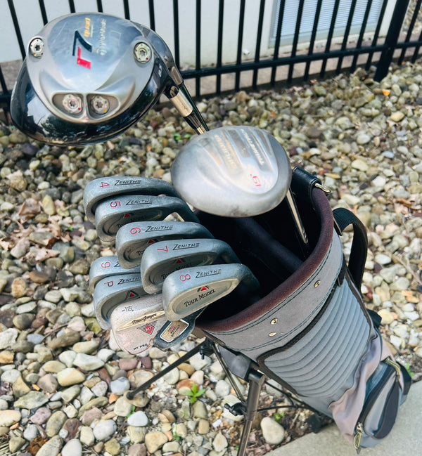 Complete Golf Set + Bag - TaylorMade, Zenith - Mixed Set