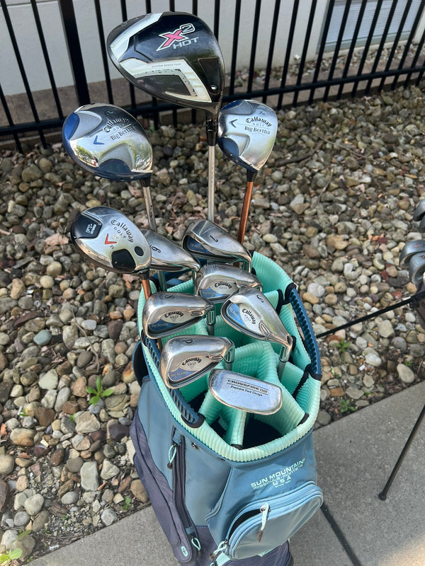 Womens Callaway Big Bertha Golf Set + Bag