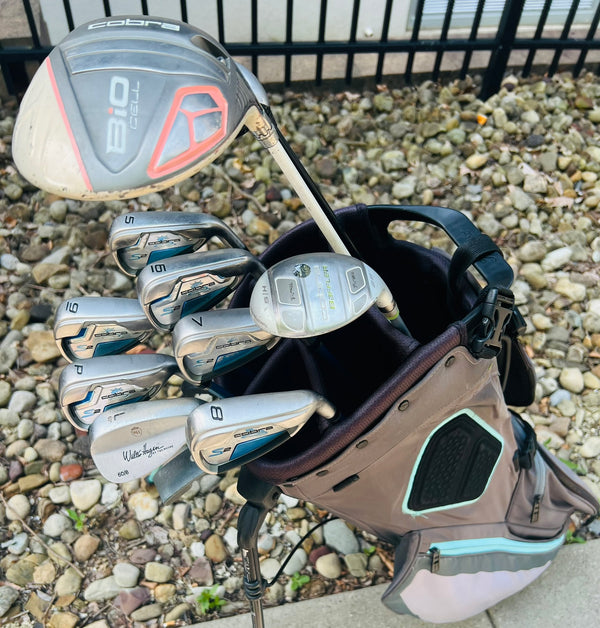 Womens King Cobra Golf Set + Bag
