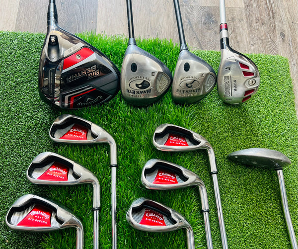 Callaway Big Bertha Golf Set - NO BAG - PREMIUM DRIVER