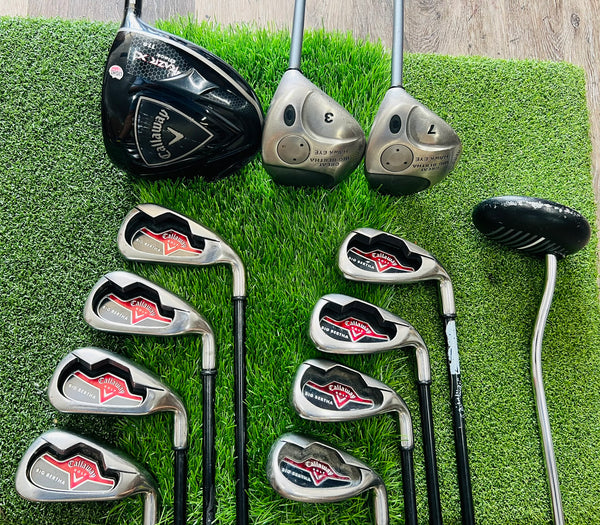 Senior Flex - Callaway Big Bertha Golf Set - NO BAG