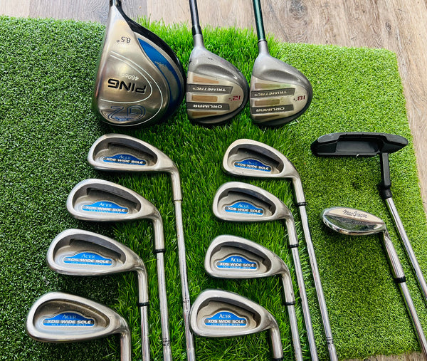 Complete Golf Set - PING, Orlimar, Acer - Mixed Set - NO BAG