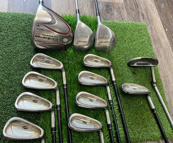 Complete Golf Set - Cobra, Adams, Diawa - Mixed Set - NO BAG