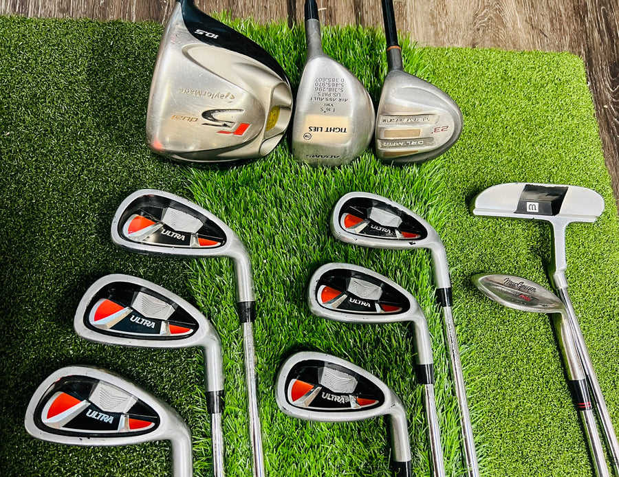 TaylorMade and Wilson Golf Set - NO BAG - Mixed Set