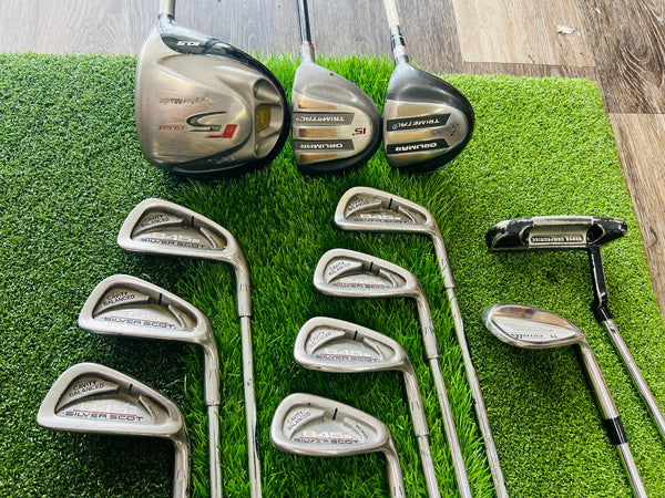 Complete Golf Set - TaylorMade, Orlimar, Tommy Armour - Mixed Set - NO BAG