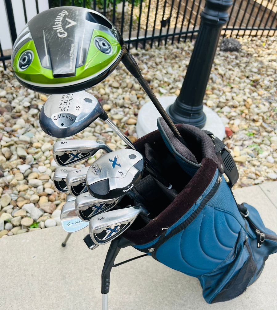 1" Short - Callaway X20 Golf Set + Bag
