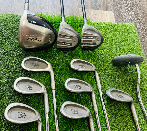 +2" Long - TaylorMade, Orlimar, Right Way Golf Set - Mixed Set - NO BAG