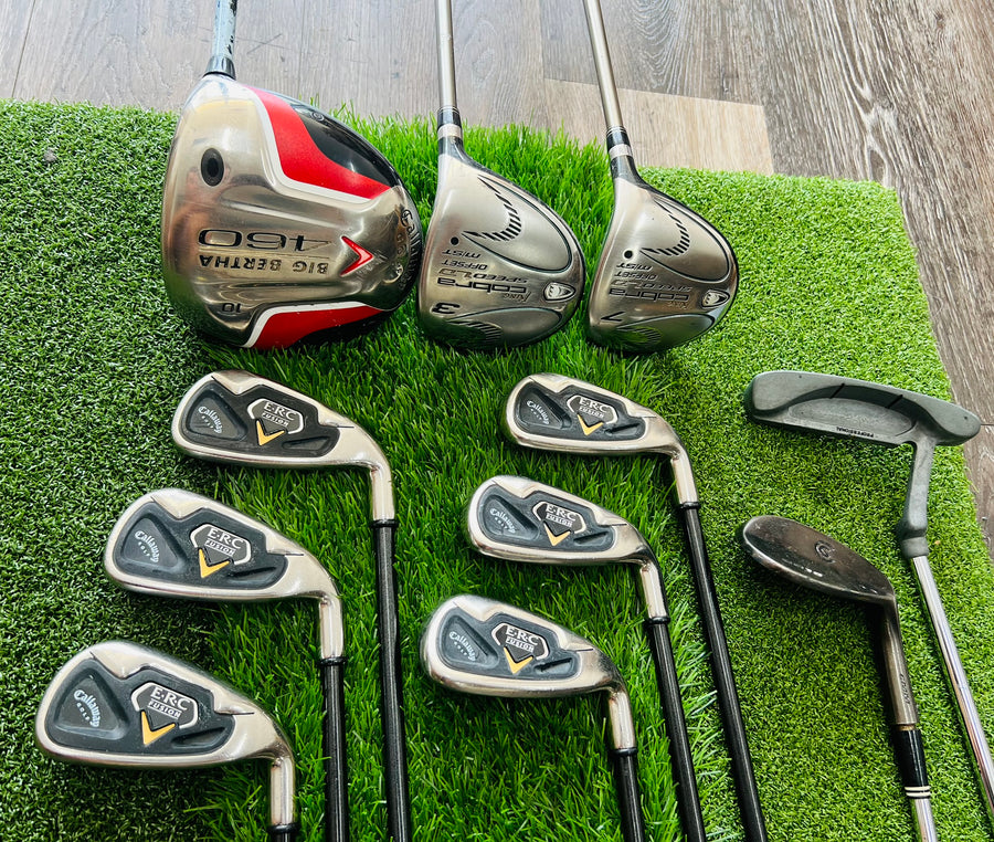 Senior Flex - Callaway Fusion Golf Set - NO BAG