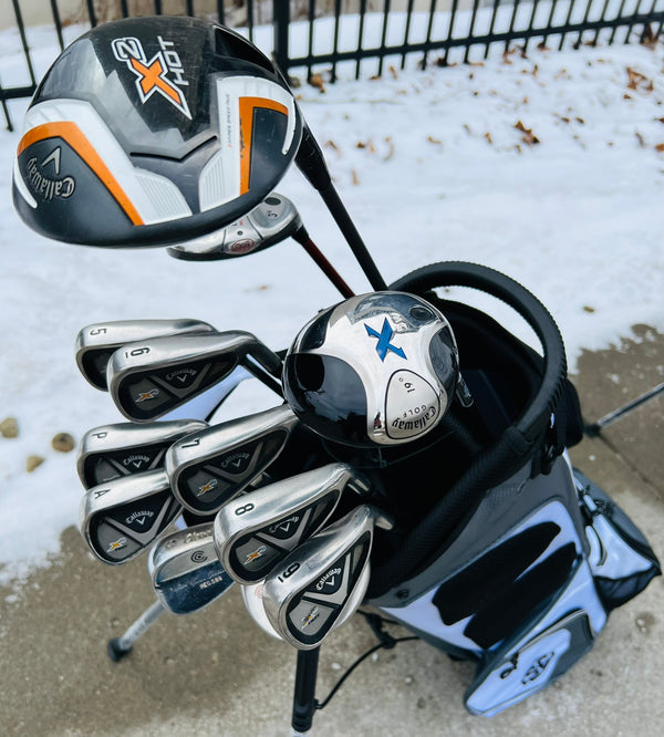 Callaway X2 Hot Golf Set + NEW BAG