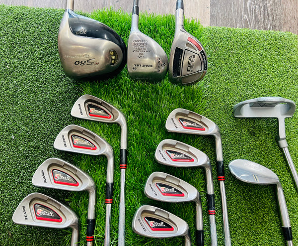 Complete Golf Set - TaylorMade, Wilson - Mixed Set - NO BAG