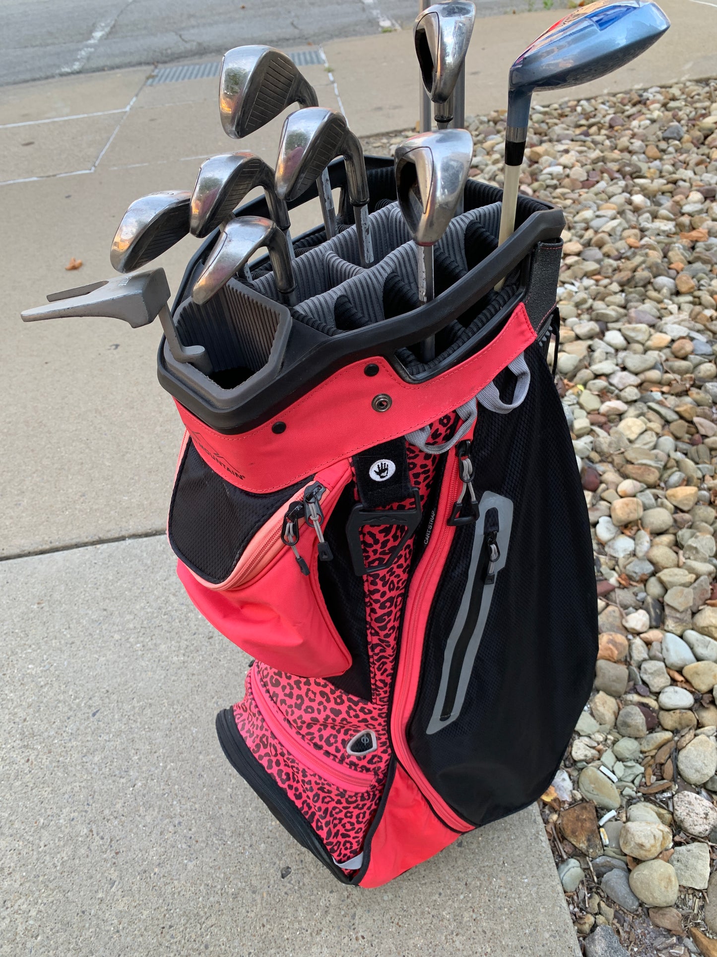 Women's Left-Handed Callaway Diablo Golf Set + bag