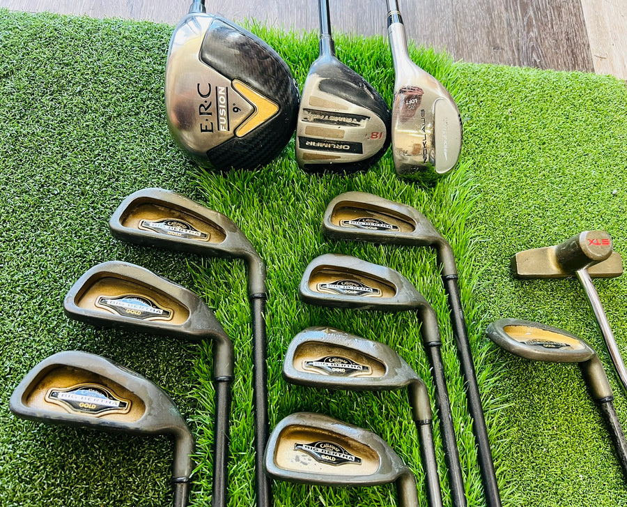 Callaway Big Bertha Gold Golf Set - NO BAG