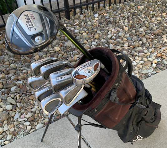 Senior Flex - Titleist Golf Set + Bag