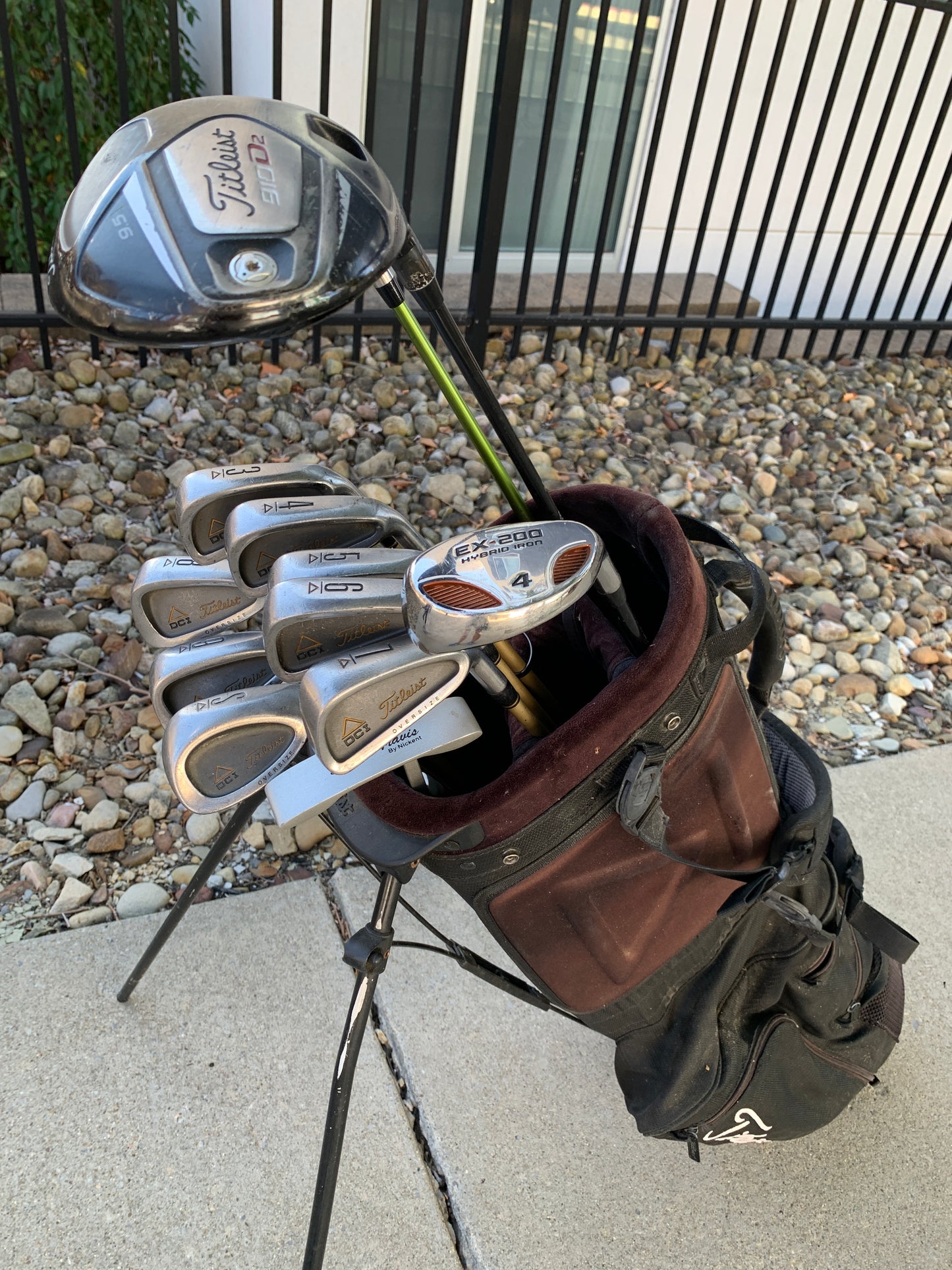 Senior Flex - Titleist Golf Set + Bag