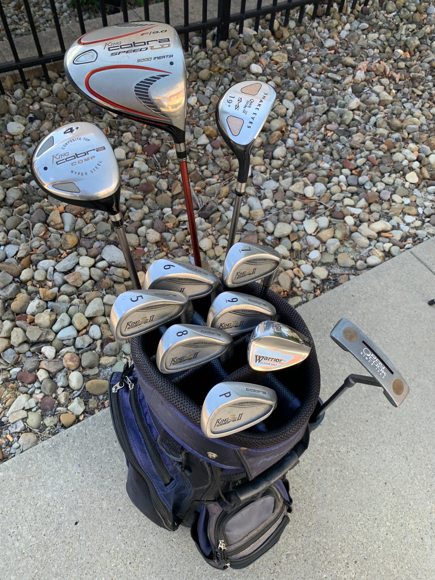 King Cobra Golf Set + Bag