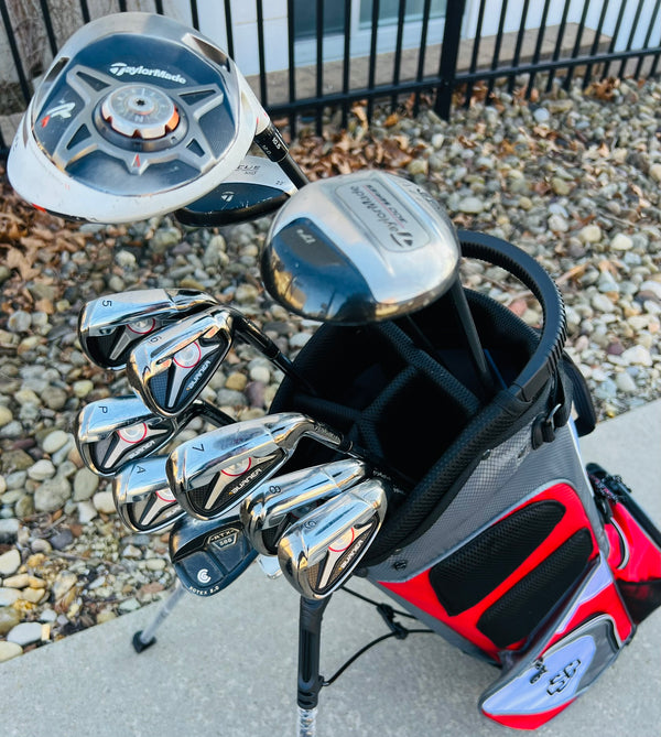 TaylorMade Burner Golf Set + NEW BAG