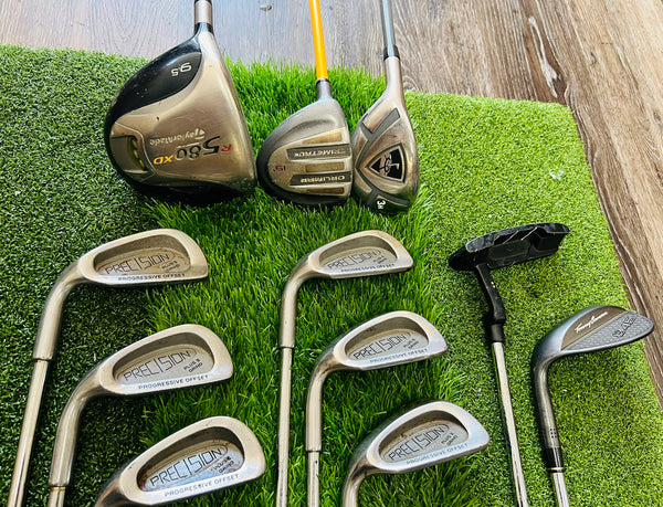 1/2" Short - Left-Handed - TaylorMade, Precision - Mixed Set - NO BAG