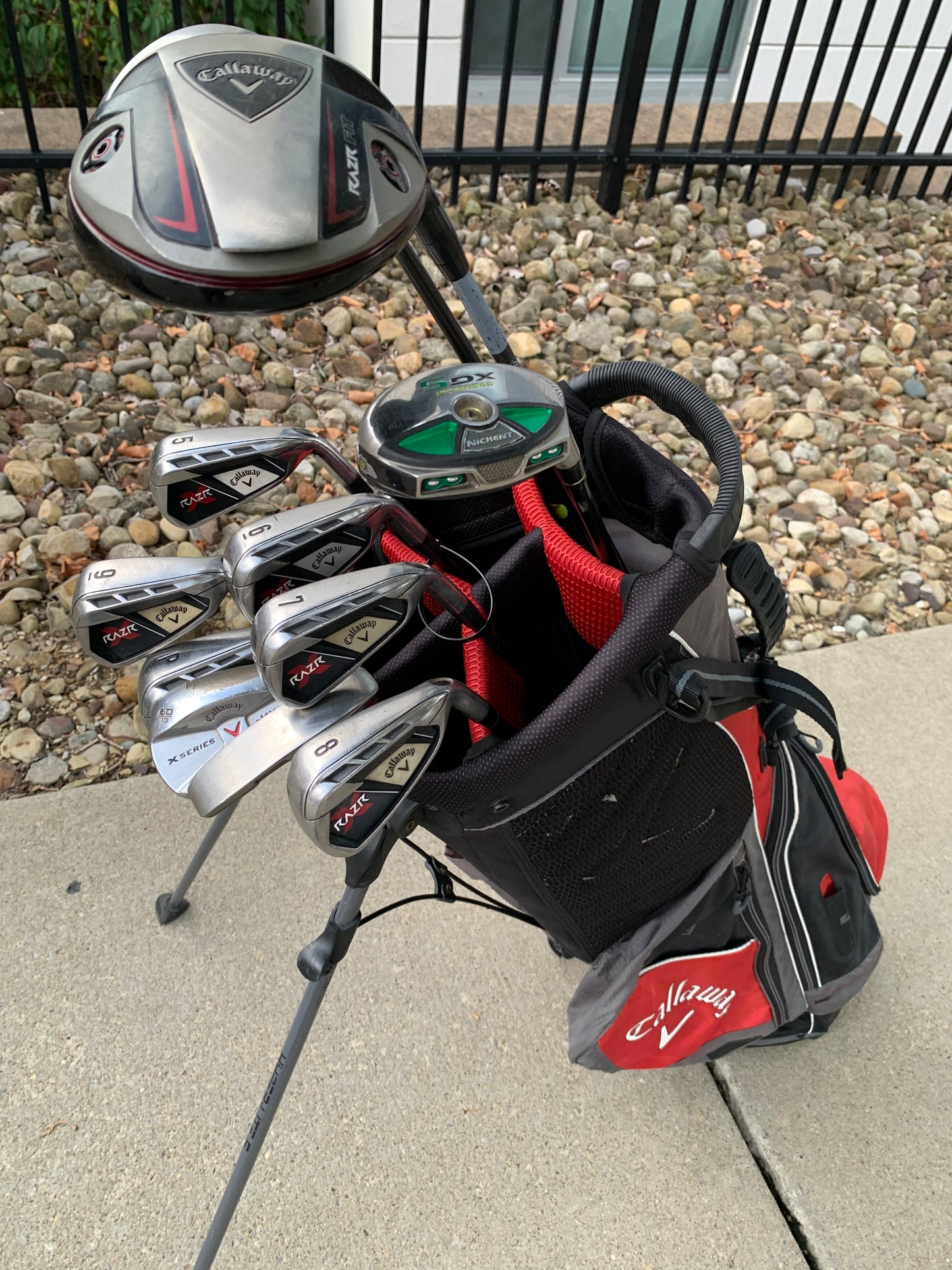 Callaway RAZR Golf Set + Bag