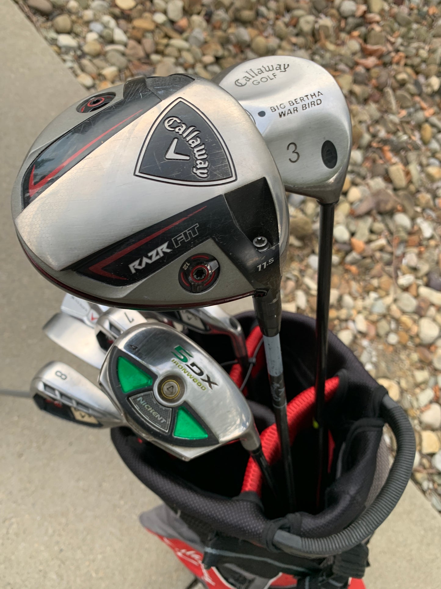 Callaway RAZR Golf Set + Bag