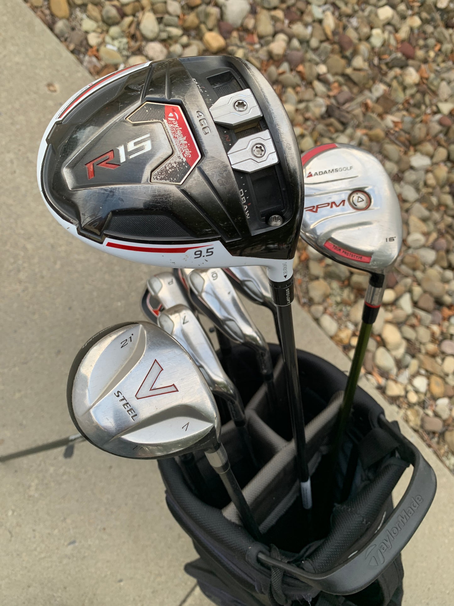 +1/2" Long - TaylorMade Golf Set + Bag