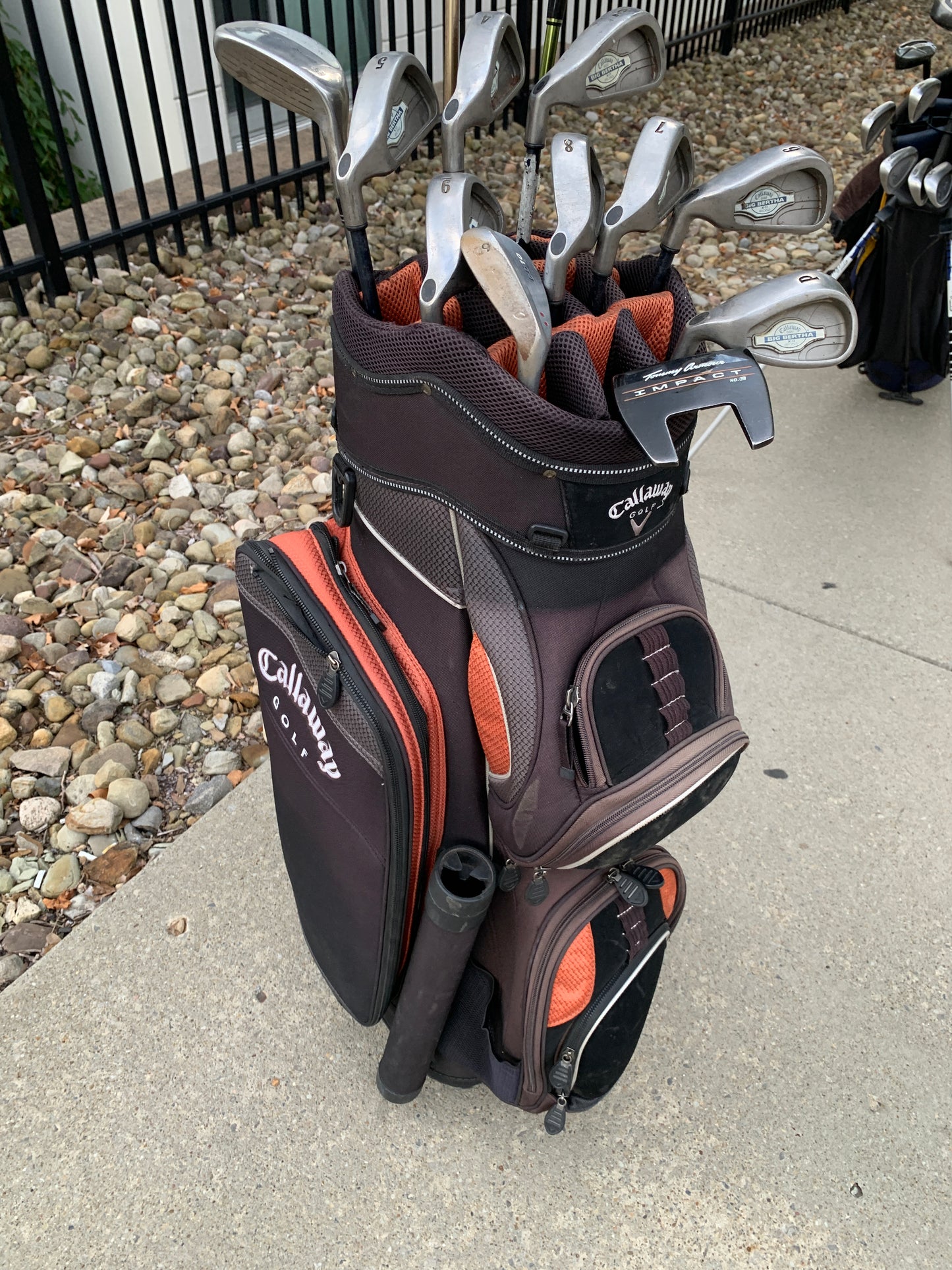 Left-Handed Callaway Big Bertha Golf Set + Bag