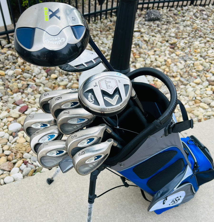 Callaway Hawk Eye Golf Set + NEW BAG