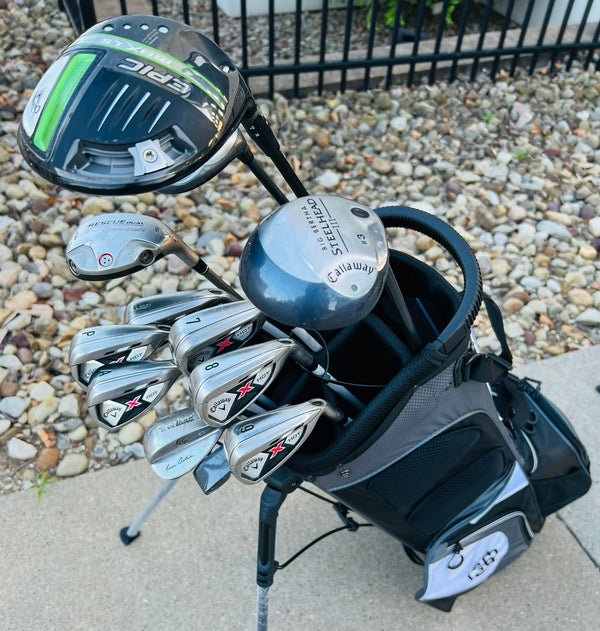 Callaway EPIC/X-Hot Golf Set + NEW Bag