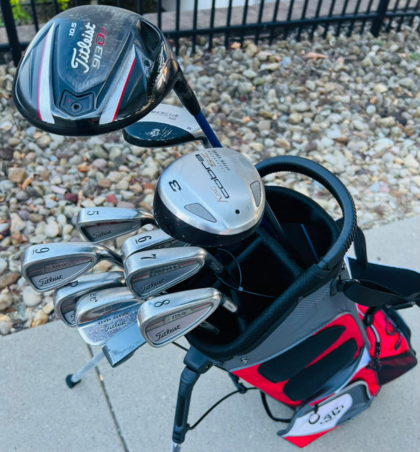 Titleist Golf Set + NEW BAG