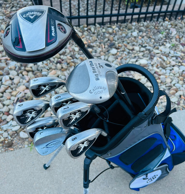 Callaway X20 Tour Golf Set + NEW BAG