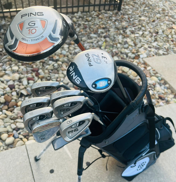 PING Golf Set + NEW BAG