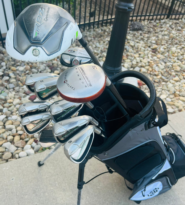 +1/2" Long - TaylorMade RBZ Golf Set + NEW BAG