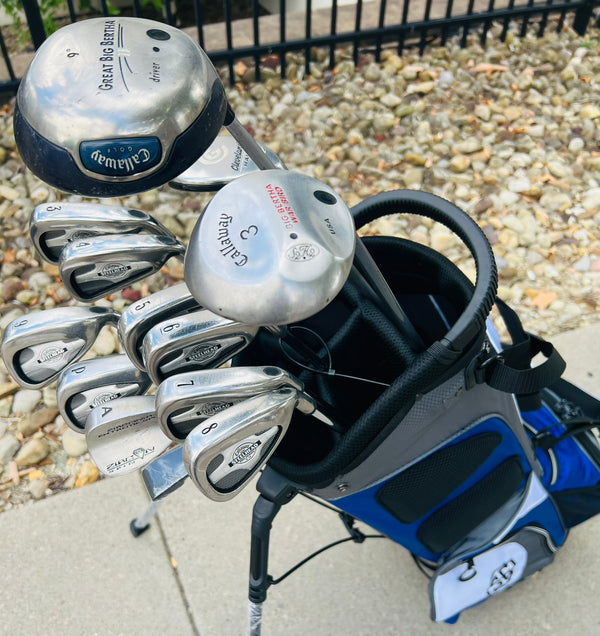 Callaway X14 Golf Set + NEW BAG