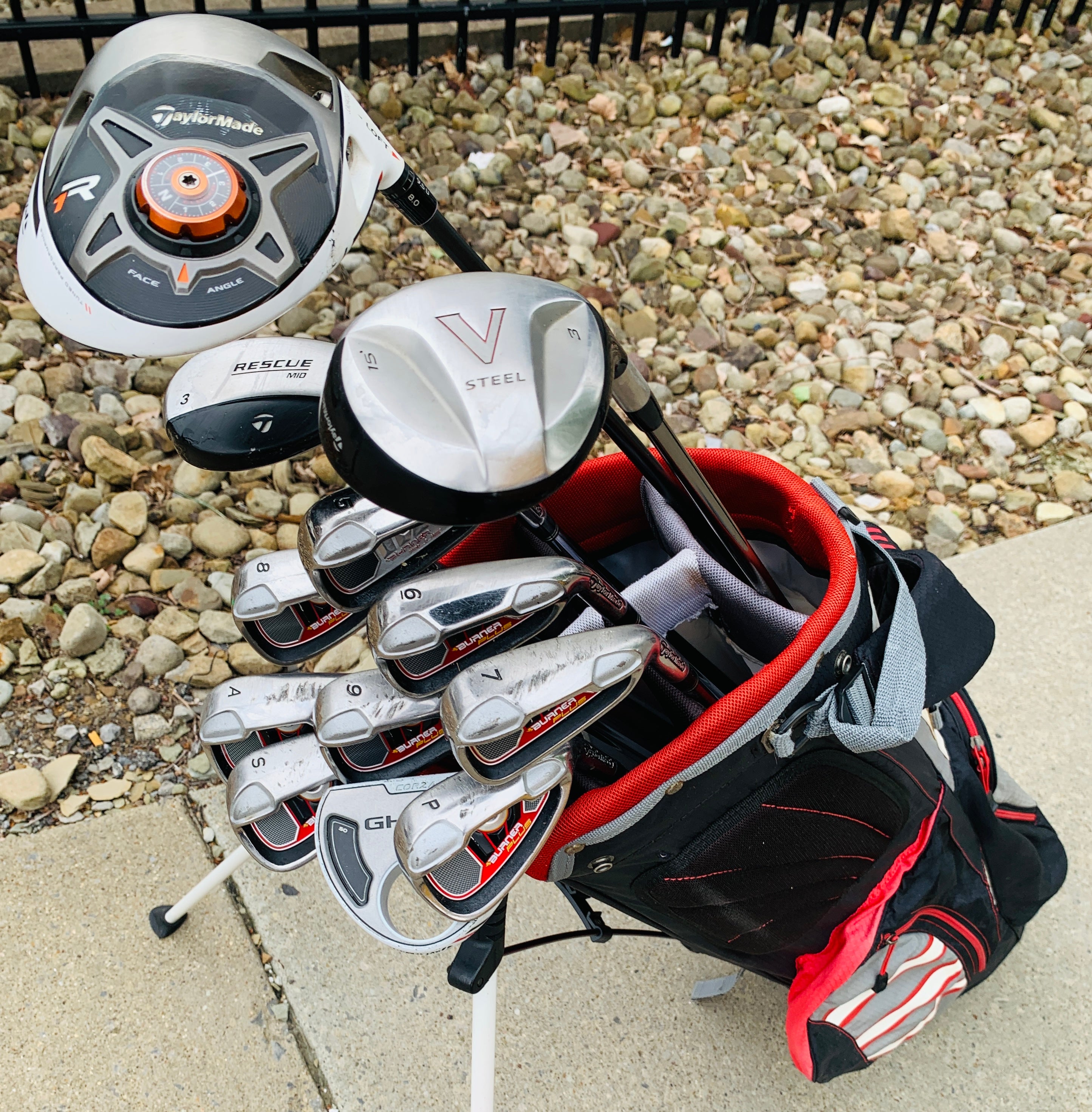 TaylorMade Burner Golf Set + Bag