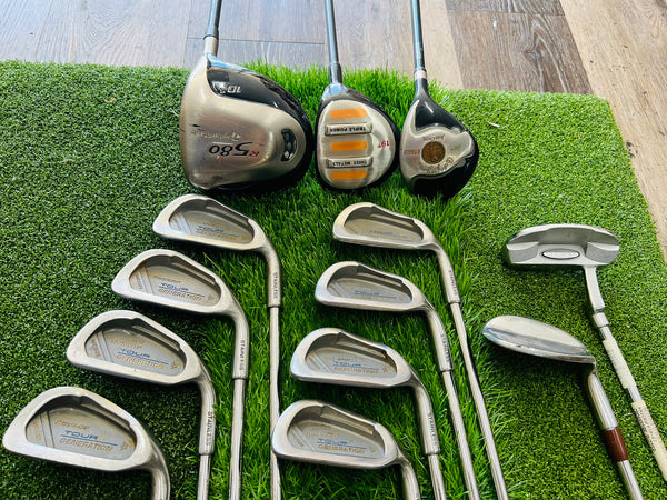 Complete Golf Set - TaylorMade, Dunlop - Mixed Set - NO BAG