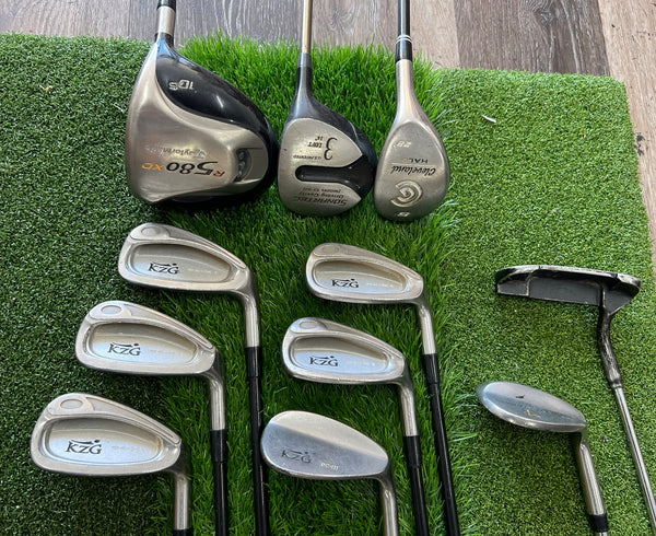 Golf Set - TaylorMade, KZG - Mixed Set - NO BAG