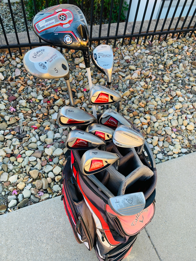 Callaway Big Bertha Golf Set + Bag thegolfsetdude