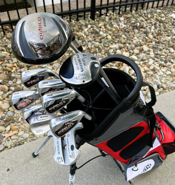 Callaway Diablo Forged Golf Set + NEW BAG