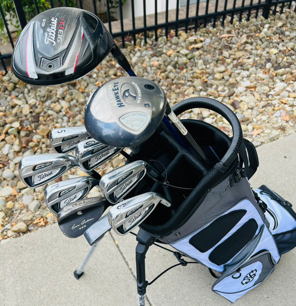 Titleist AP2 Gol f Set + NEW BAG