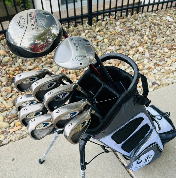 Callaway Hawk Eye Golf Set + NEW BAG