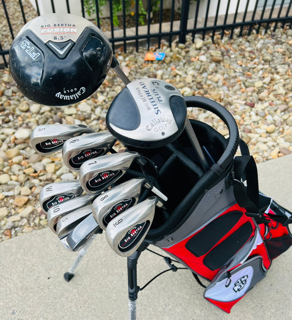 Callaway Big Bertha Golf Set + NEW BAG
