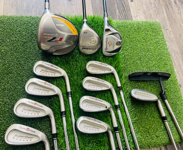 TaylorMade Burner Supersteel Golf Set - NO BAG