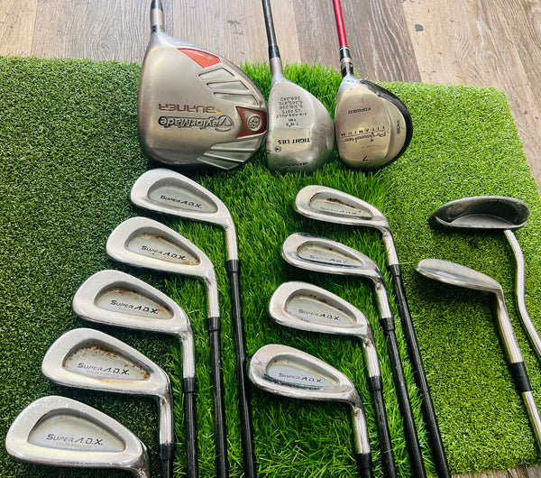Complete Golf Set - TaylorMade, Super A.D.X - Mixed Set - NO BAG