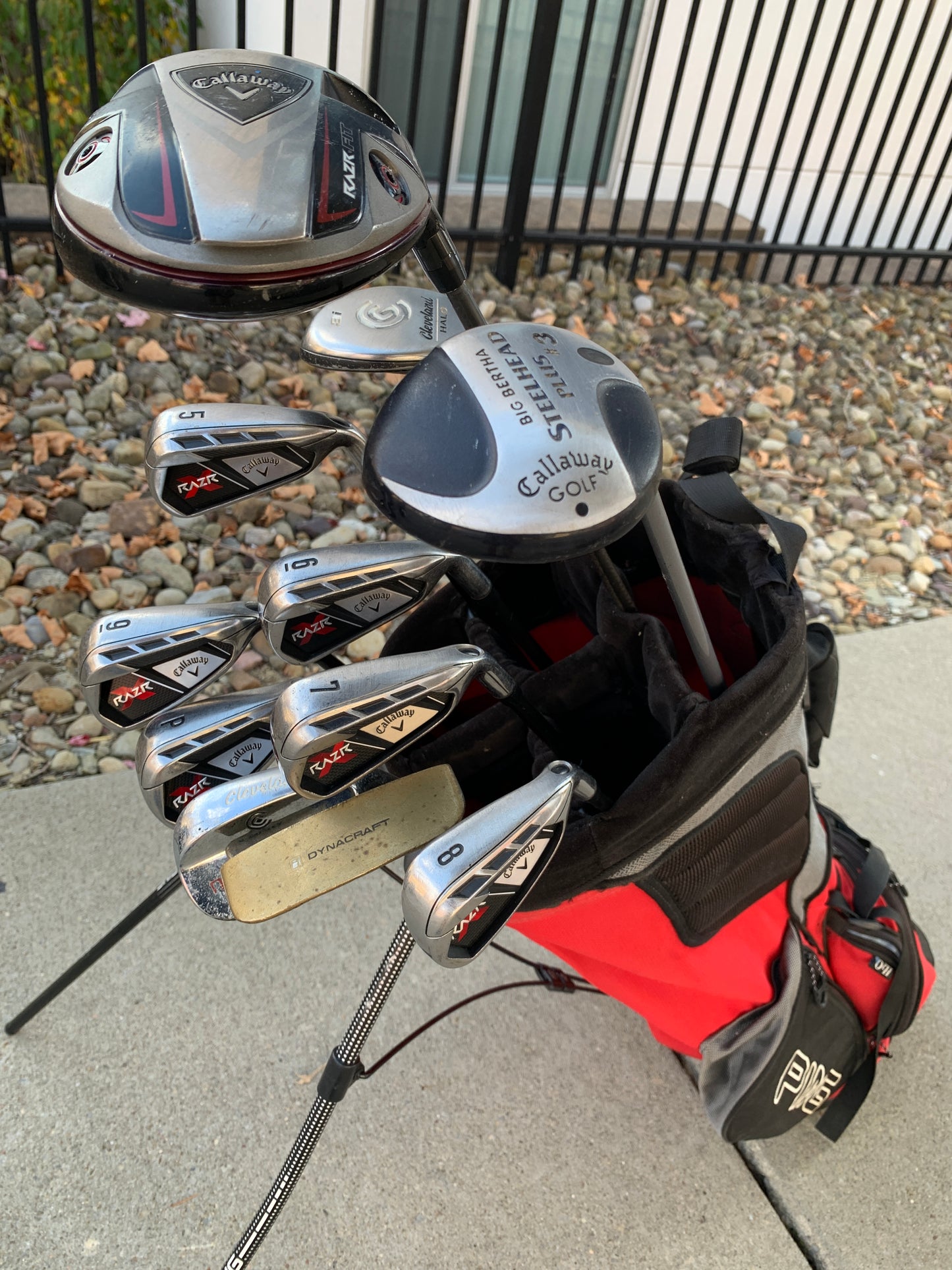 Callaway RAZR Golf Set + Bag